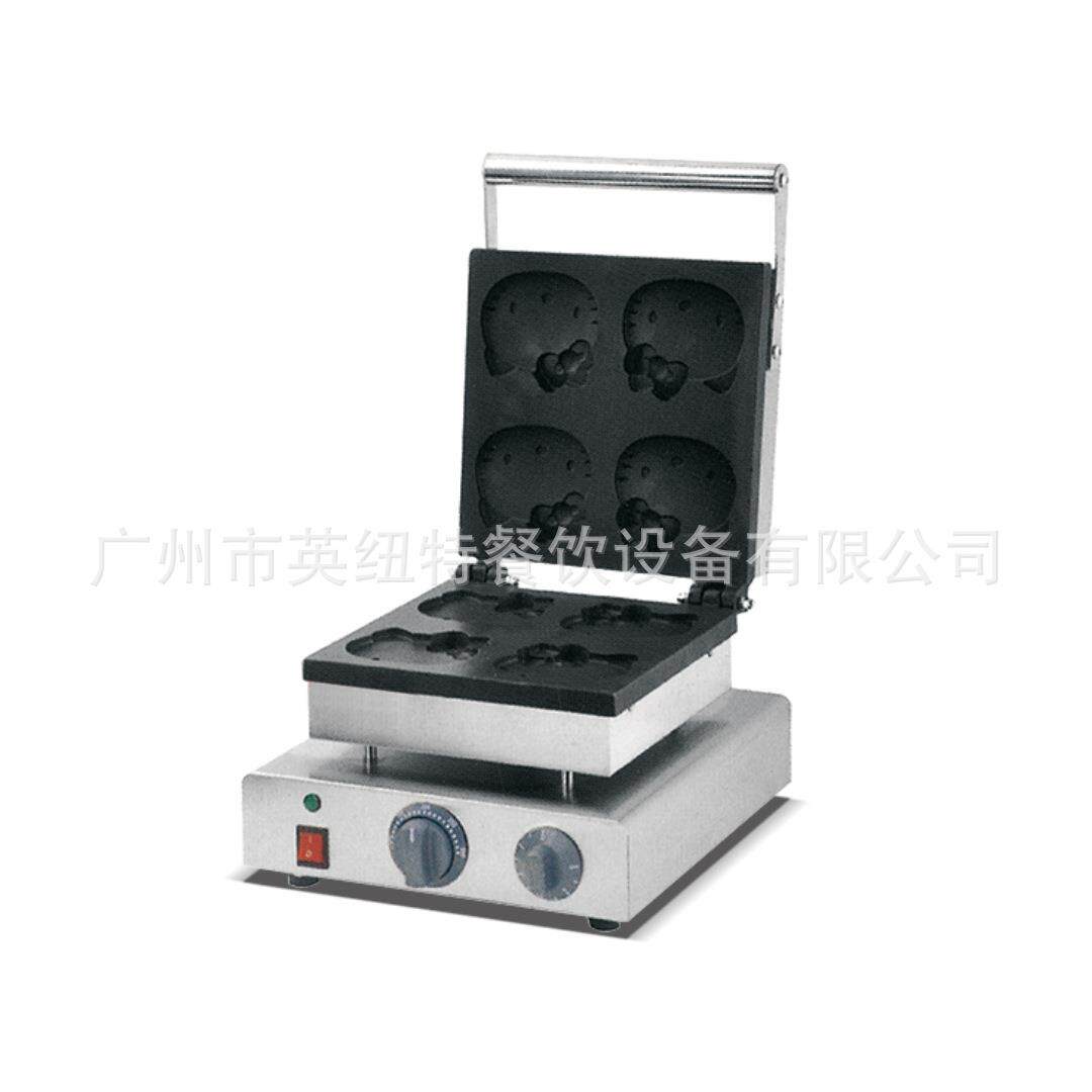 商用台式双面加热华夫炉跨境出口摆摊小吃设备华夫炉香酥烤饼机