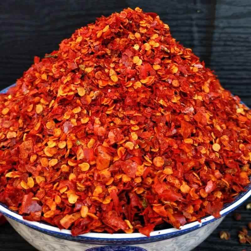 河南内黄新一代干辣椒面500g朝天椒中粗特辣粉中辣可选