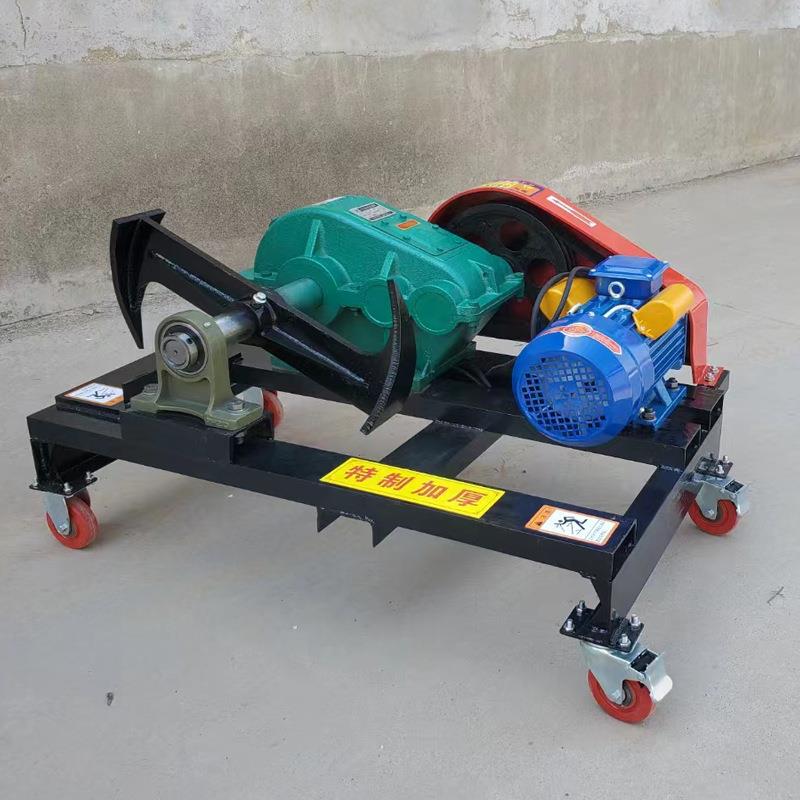 家用电动劈柴机农村小型劈柴砍柴神器220破木机全自动双刀破柴机