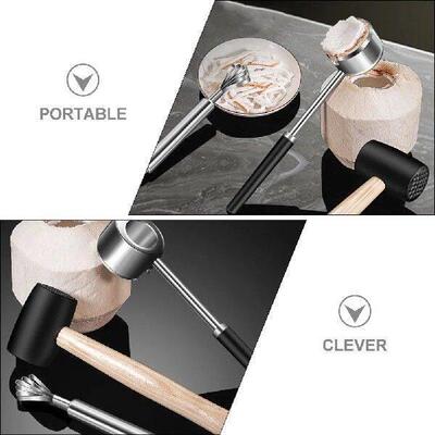 Opener Stainless Steel Coconut Coconuts Meat Grater