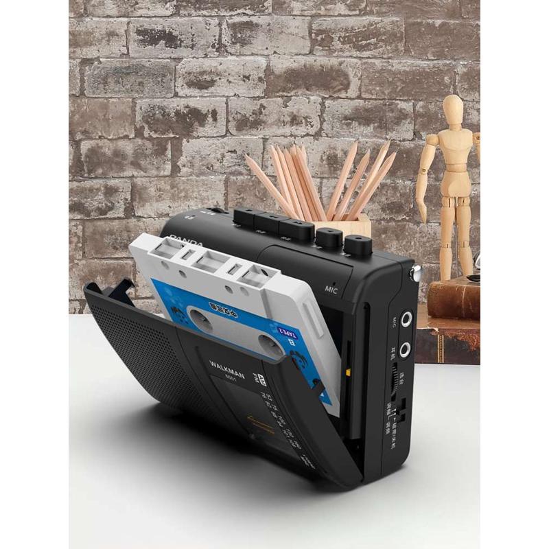 熊猫6501磁带播放机复古老式英语随身听单放卡带机小型收录音机