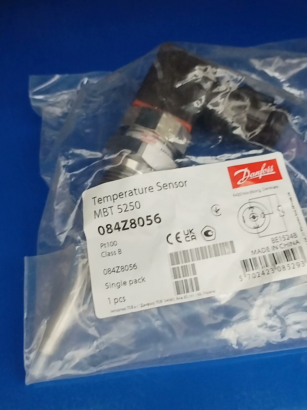 Danfoss丹福斯温度传感器 MBT5250 084Z80