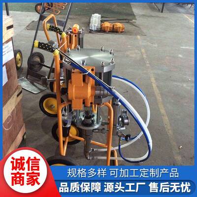 出口经济型CNMC-65聚氨酯无气喷涂机双组份黑白料发泡机PU喷涂机