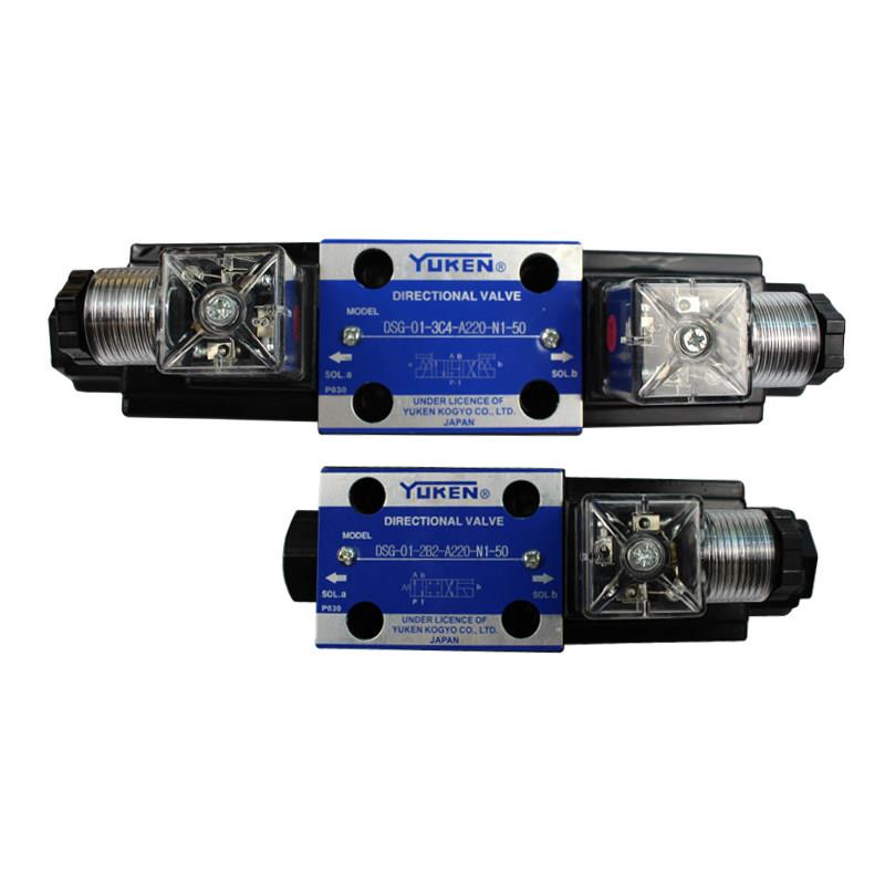 YUKEN电磁换向阀DSG-01-3C2-D24-N1-50 A220 2B2 3C4 3C6 2D2