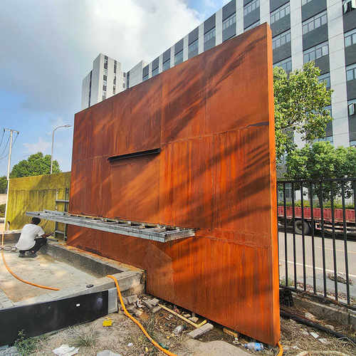 钢结构廊架焊接安装加工上海厂家加工定制钢结构廊架镂空雕刻焊接