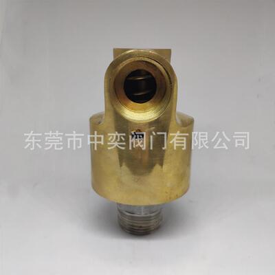 HHD单铜旋转接型头冷却水旋转接头不锈钢左右旋转接头15向-20-PQC