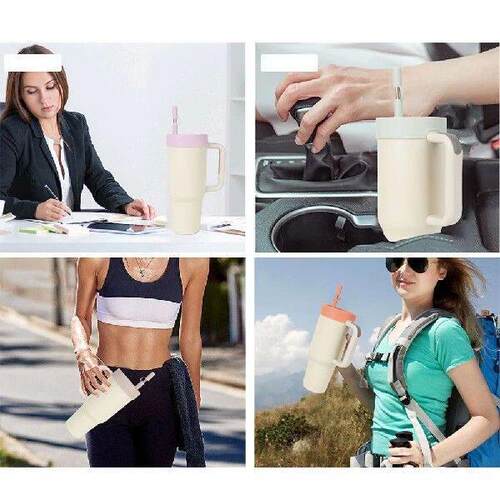 Silicone Spill Proof Stopper Straw Cap Leak Proof Cup Lid