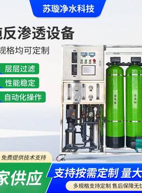 反渗透设备水处理设备净水工业纯水设备去离子超滤超纯净水设备