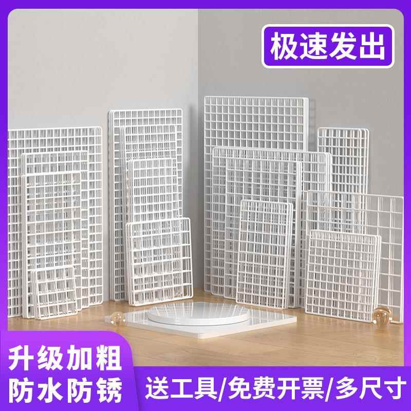 网格片铁网收纳置物架墙上门后壁挂架宿舍寝室床边上挂篮零食架子