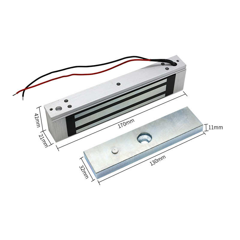 180KG单门磁力锁办公室电磁电子锁门禁系统280双门门锁木门电控锁
