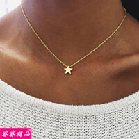 Fashion pendant short necklace female clavicle chain jewelry
