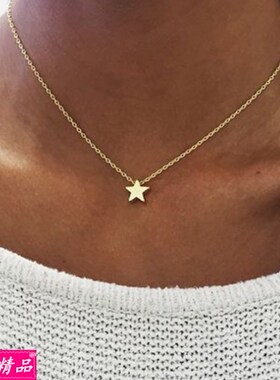 fashion pendant short necklace female clavicle chain jewelry