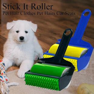 2pcs Roller Tool Picker Remover Sticky Hair Pet Set Reusable