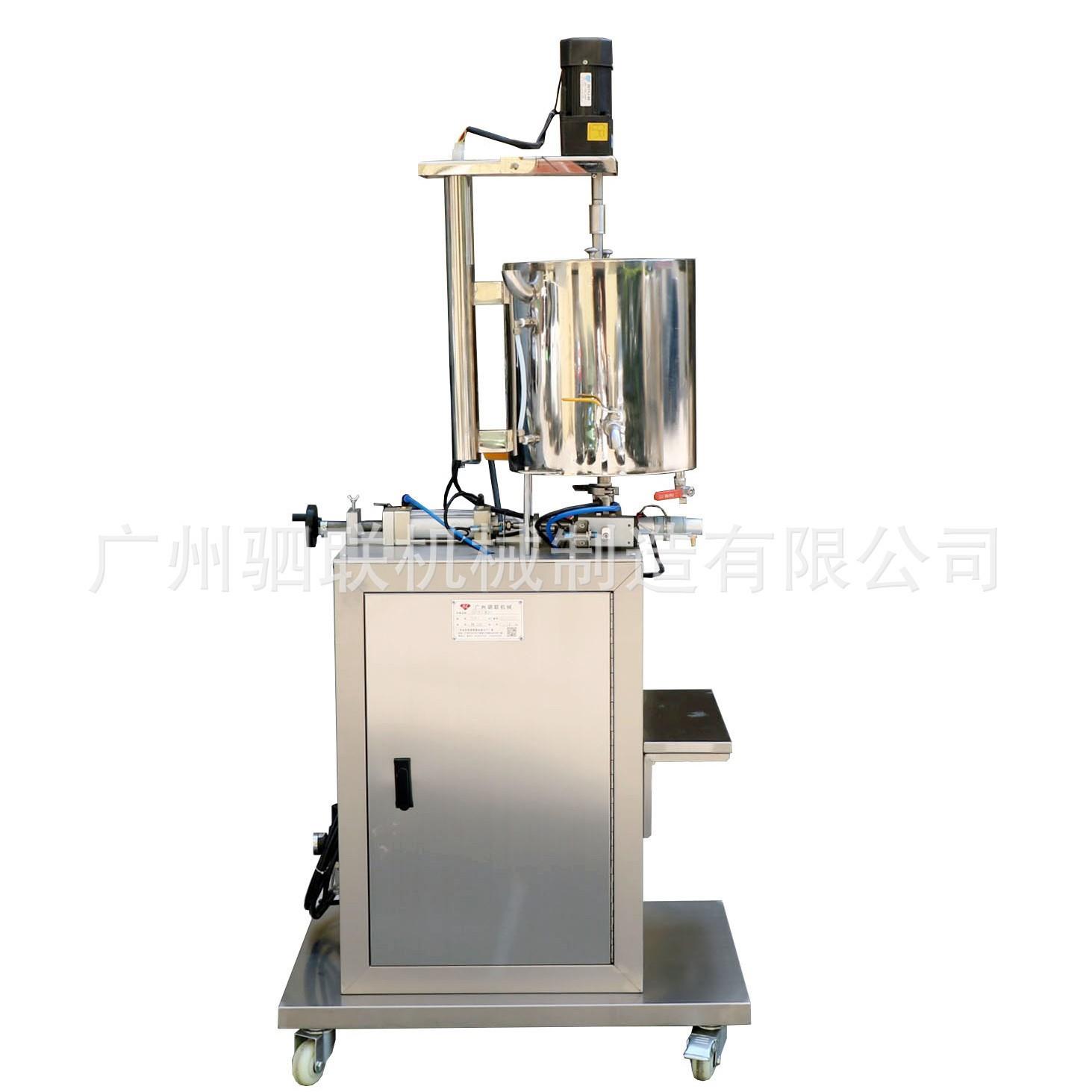自动加热活塞式定量充填生产化妆品液体粉底液膏体灌装机设备机器