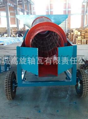 厂家封闭式无尘滚筒筛1245型无轴滚筒筛分器砂石煤炭垃圾分拣筛