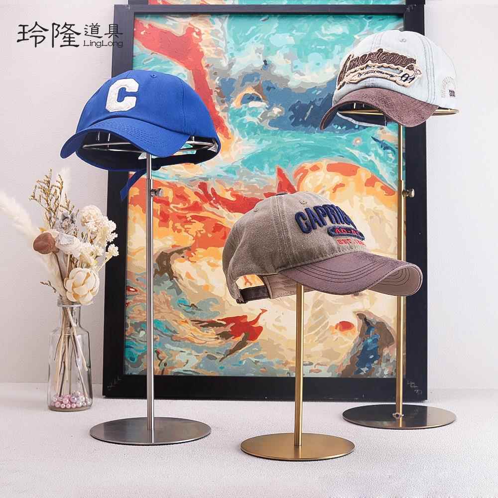 厂不锈钢子展示架家直供架子儿童帽托帽撑/服装店陈列道帽具货帽