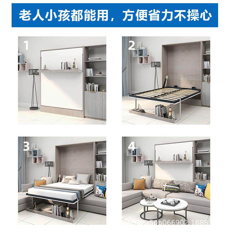 金发床沙多功能隐形床体分墨菲床客厅沙发折叠壁分体沙发床家具五