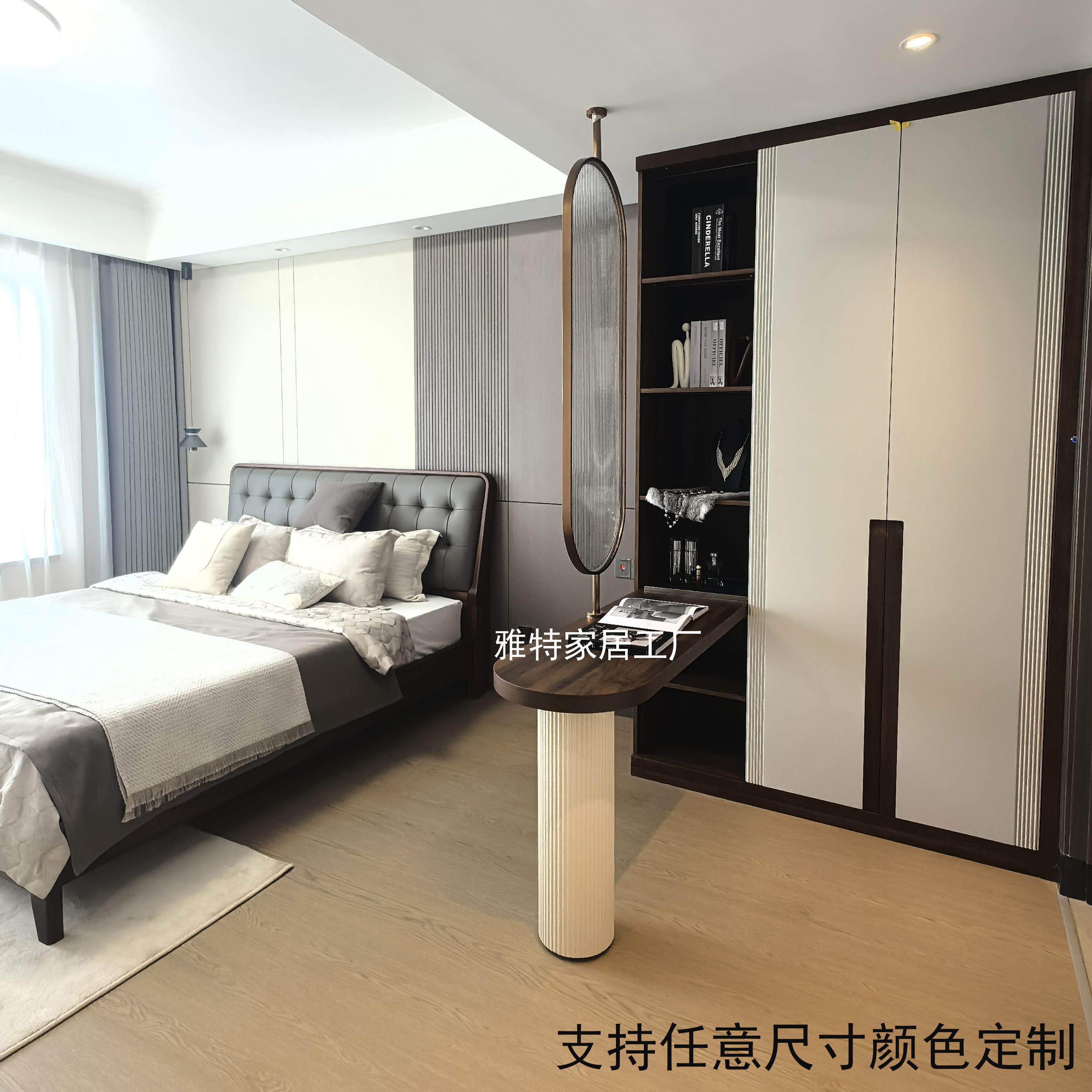 定制轻奢圆柱形椭圆形桌腿支架餐桌岛台支架吧台支撑柱梳妆台桌腿