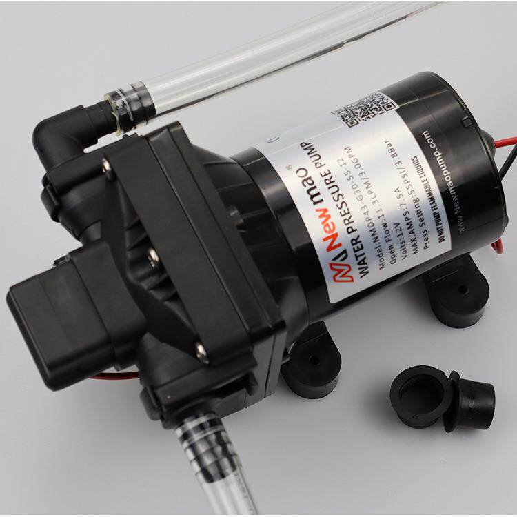 43款12V24V小型直流隔膜泵自吸泵房车游艇自动泵增压泵洗车泵