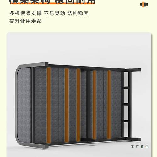 折叠家用单人床人午休午小床1.EDO睡2米加固硬成板床加床床简易铁