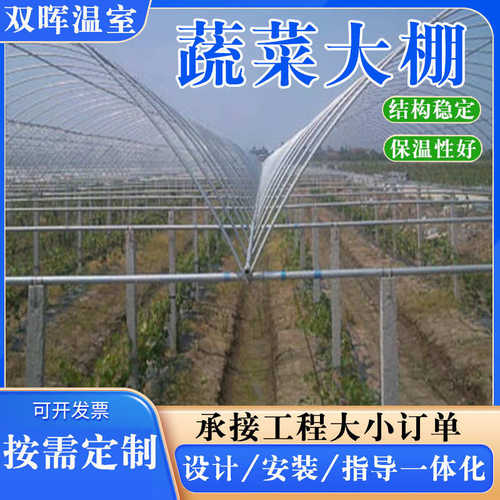 智能采光玻璃大棚 连栋温室蔬菜大棚 生态花卉展览连栋玻璃大棚