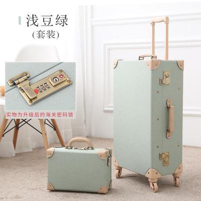 正品uniwalker复古旅箱箱 万向男拉杆箱26行李箱女20寸登轮机皮箱