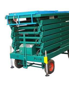 厂家URN高直销SJY剪叉升降平台 Q式YS前移式升降平 空作业平台台