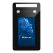 磁力防水人脸室外道门禁锁机闸防水人脸门禁逆光动态套装 一体机防