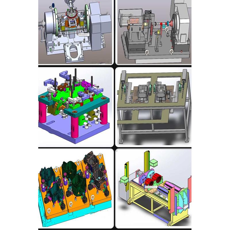 机械工程师：1900套工装夹具检具治具3D图纸2024年03月份更新