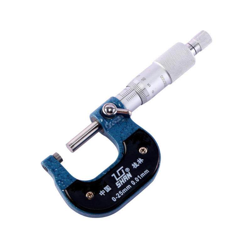 桂林外径千分尺0-25-50-75-100mm精密螺旋测微器高精度0.01mm