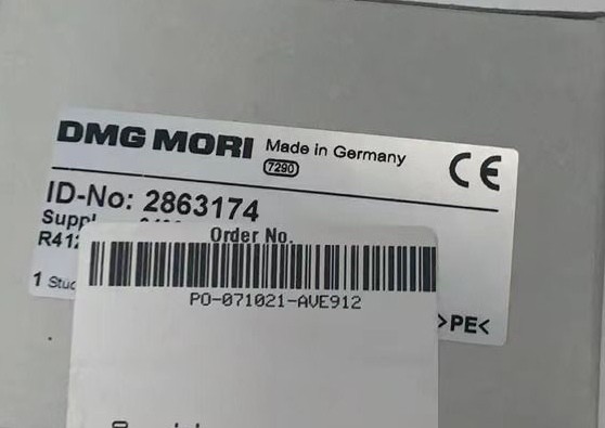 德国DMG德玛吉2863174，替代安沃驰R41201010