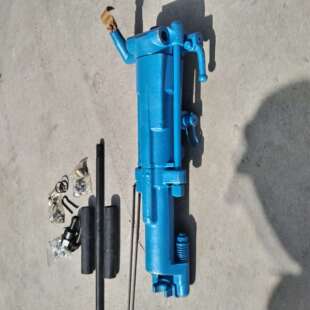 凿岩机轻便岩石打孔机矿用气动凿孔机 湿式 Y26手提式 风钻干式
