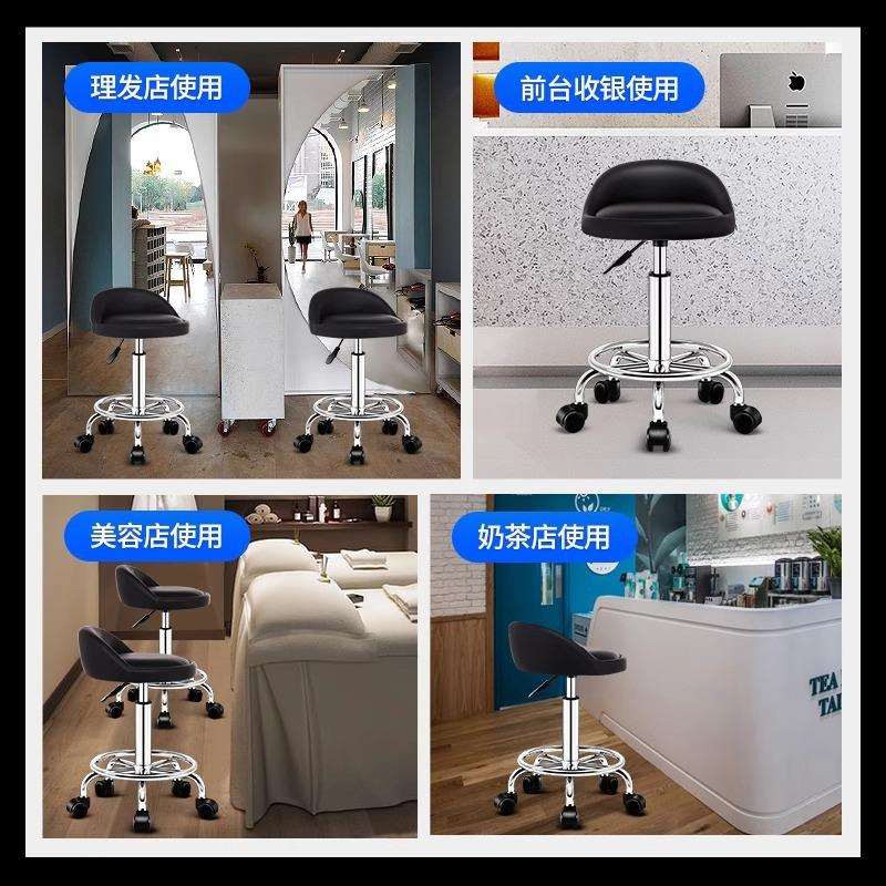 高脚吧台椅子升降高脚凳酒吧收银台凳子家用吧凳高椅子椅旋转圆凳