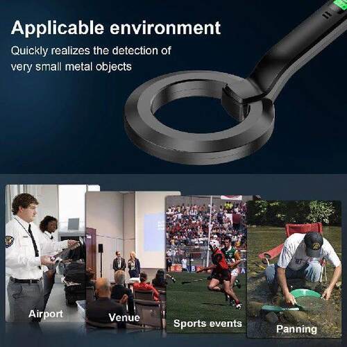 Metal Detector High Sensitivity Metal Finder 360°Scanning