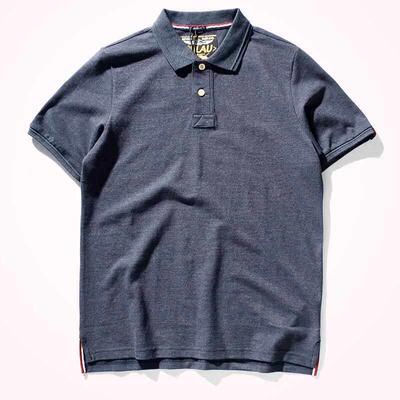 Marolio美式覆古~Counter Pique棉Polo衫男士短袖t恤夏季时尚纯色