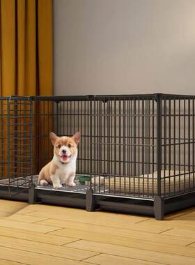 Foldable Pet Playpen Iron Fence Puppy Kennel dog cage