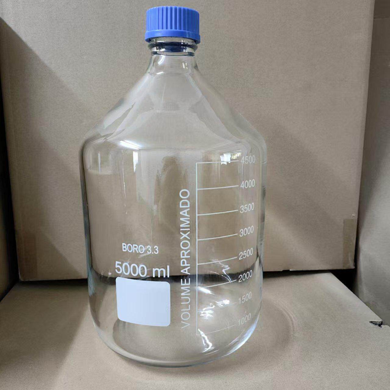5L10L蓝盖试剂瓶高硼硅5000ml10000ml3L耐酸耐碱耐高温