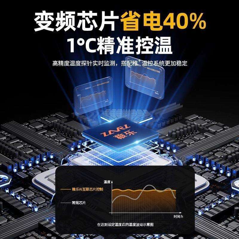 冷藏双温冰柜工作台不锈钢厨房商用冰箱制冷保鲜操作台冷冻平冷柜图片