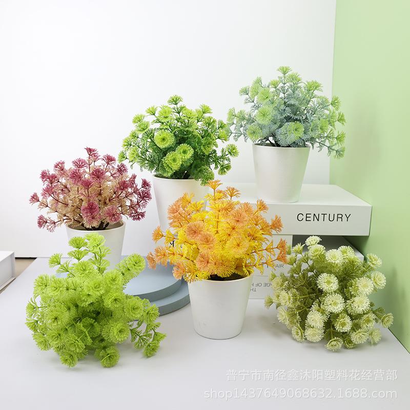创意人造花卉仿真绿植小盆栽假花仿真绿植