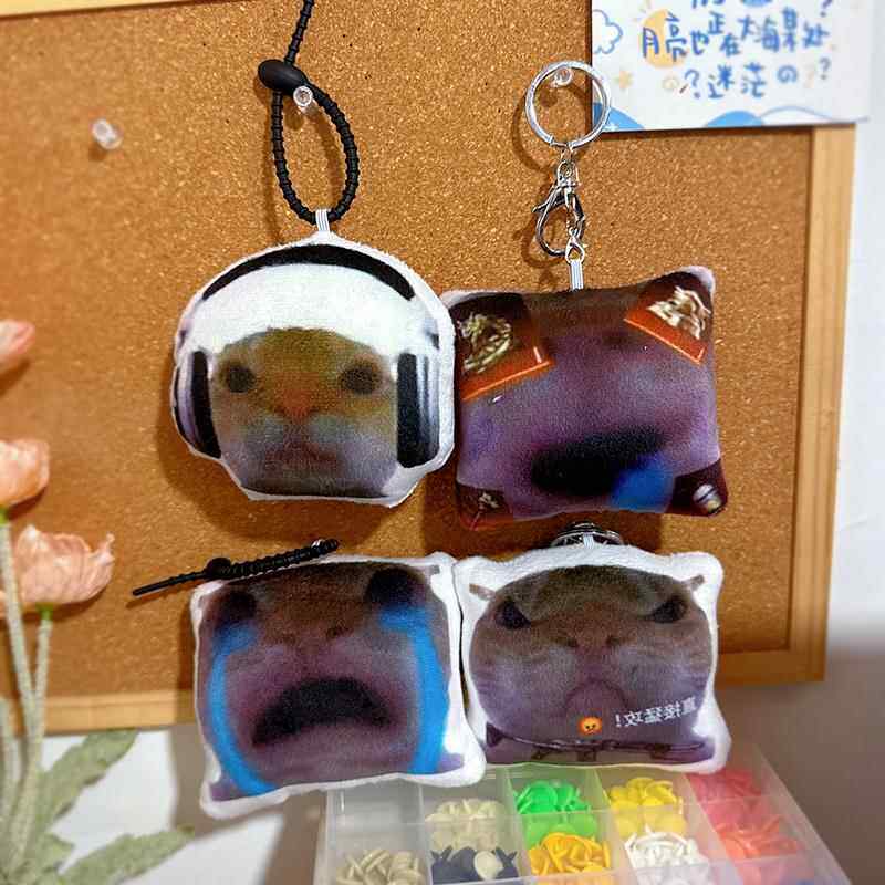 广西大师小猫表情包发声玩具鬼畜语音玩偶抽象鼠鼠地铁逃生老鼠