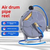 气鼓自动伸缩卷管器回收PU夹纱管12 8气管风管汽车洗美容电鼓水鼓