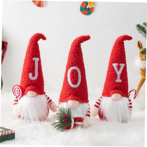 Christmas decoration presents faceless doll doll ornaments