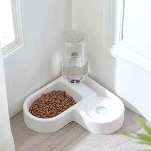 Automatic Drinking Love Pet Bowl Moisture-proof Cat Bowl Dog