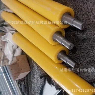 橡胶聚氨酯辊筒包胶滚筒天然胶辊