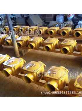 矿用隔爆型低压电缆接线盒 BHD2-200/1140-2T 黄色