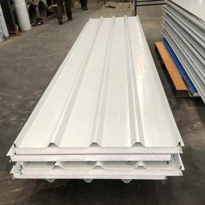 盖顶保温室外瓦瓦瓦彩隔热屋面养殖场泡沫芯活动房外墙夹搭棚钢