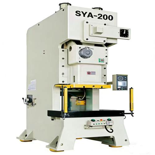 SYA200开式固定台精密冲床200T刚性气动冲床不锈钢钣金冲压