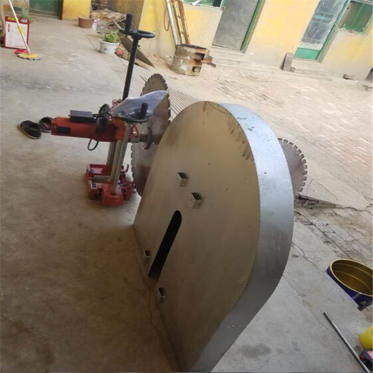 雨成牌墙面切凝机视割频电动切墙锯价格混土切割锯厂家VNK图片