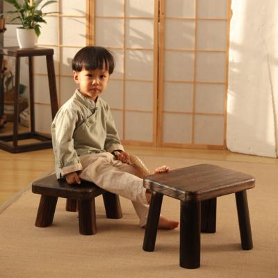 实木小矮凳中式儿童凳家用入户换鞋凳子化妆室垫脚椅办公室脚踏凳