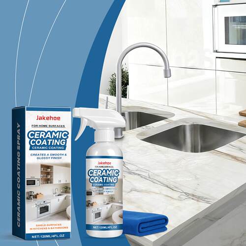 JAKEHOE Ceramic Coating Spray Set - Kitchen and Bathroom Til